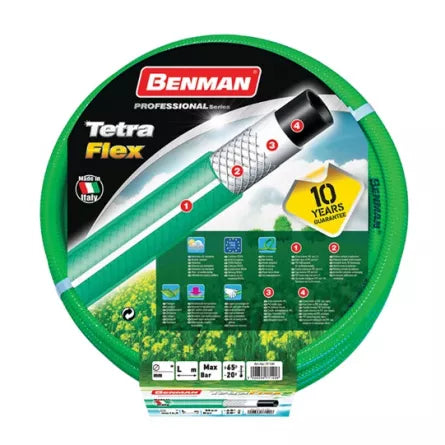TETRAFLEX WATER HOSE 1/2x50M BENMAN