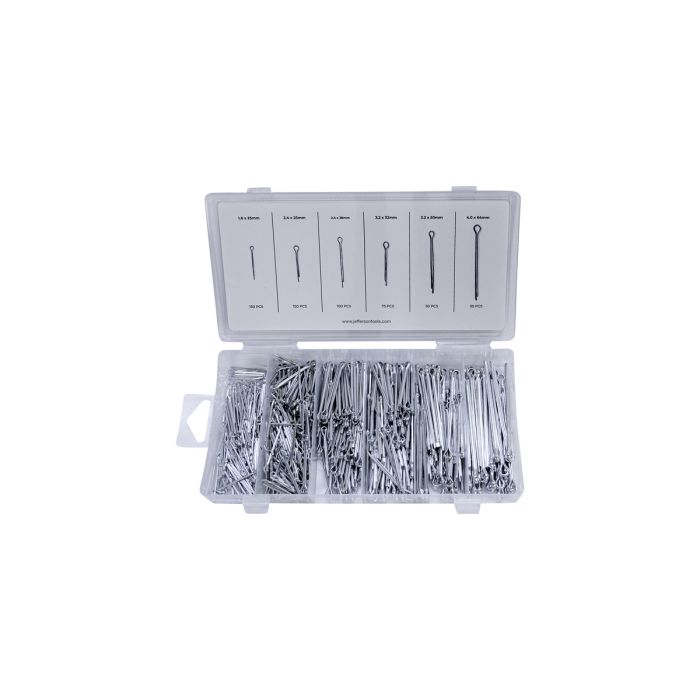 Jefferson 555pc Split Pin Assortment