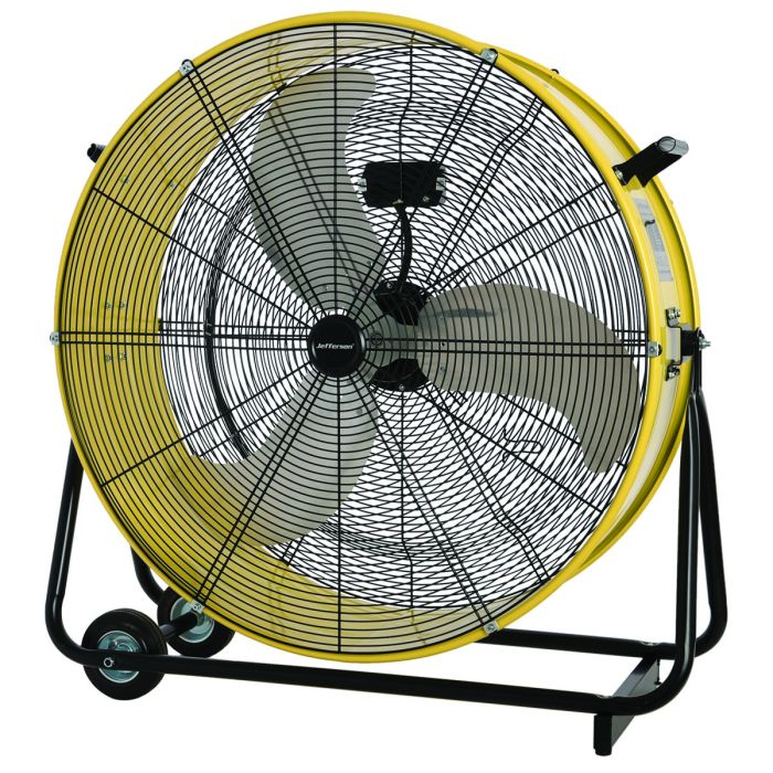 Jefferson 24" High Velocity Drum Fan (110V) JEFFANDRM24