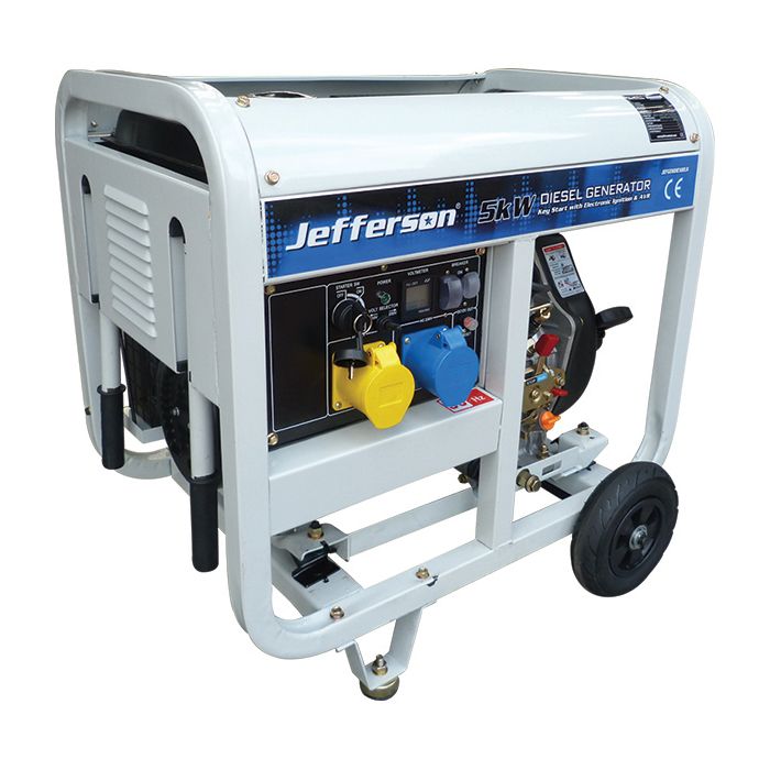 Jefferson 6.3kVA Diesel Generator