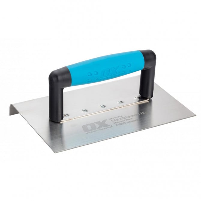 Ox Tools OX-P014912 Ox Pro Extra Wide Edger 145 X 215Mm S/S - 12Mm Radius