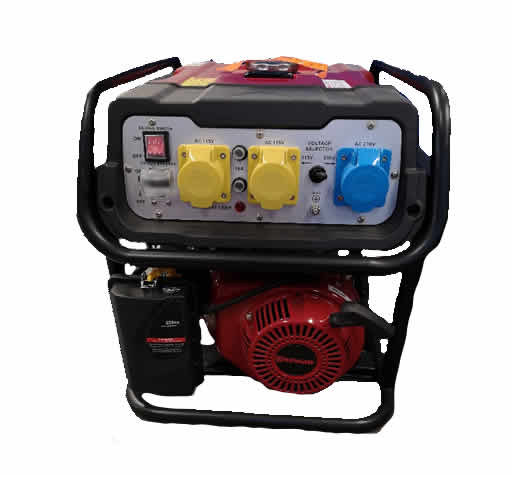 Kensaw Petrol Generator AVR 3500 Rated output 2.8kw, max output 3.2kw