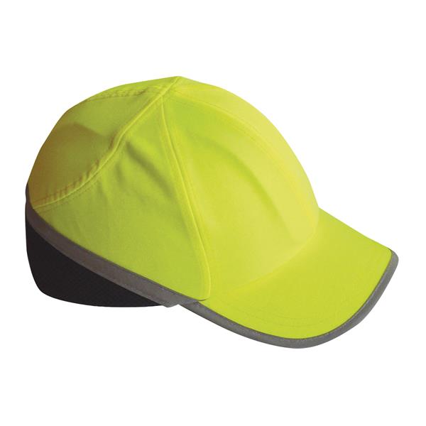 ProTool Long Peak Bump Cap - Hi Vis Yellow
