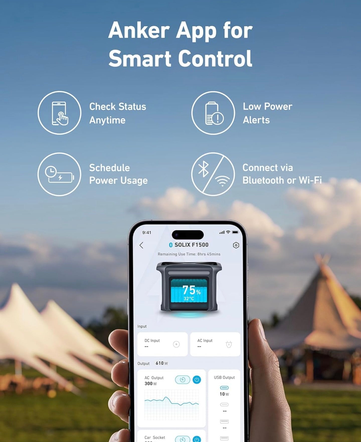 Anker SOLIX F1500 Portable Power Station A1772211