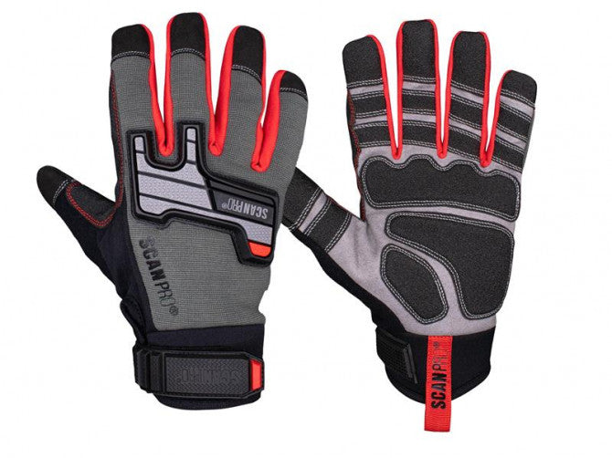 Scan PT-102 Mechanic Gloves - L  XMS25GLMECH