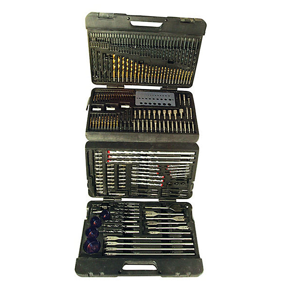 Silverline Assorted Drill Bit Set 868762 Power Tool Accessories 204pce