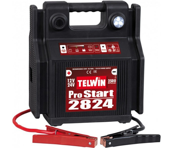 TELWIN PRO START 2824 Portable Jump Starter and Battery Booster