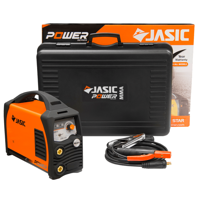 Jasic Power ARC 160 PFC package compact inverter Monaghan Hire