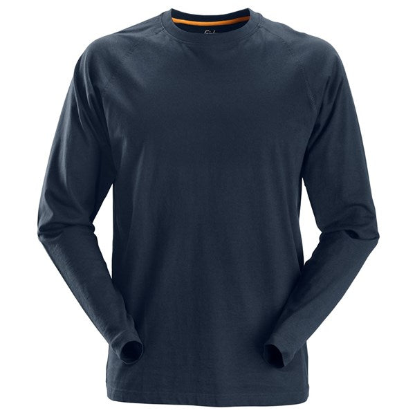 Snickers 2410 AllroundWork Long Sleeve T-Shirt (9500 Navy) Monaghan Hire