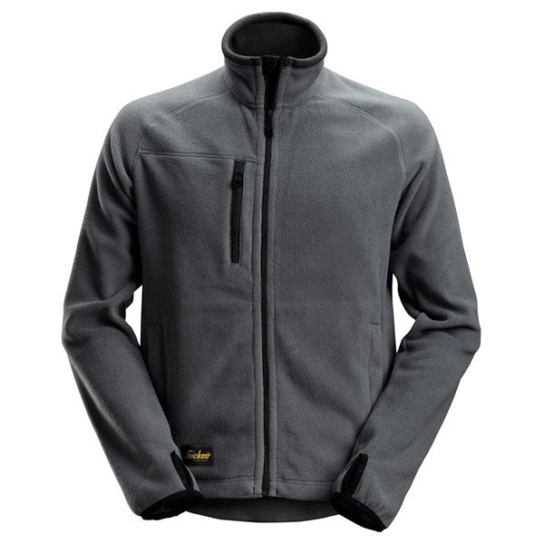 Snickers 8022 AllroundWork Polartec Fleece Jacket (5804 Steel Grey/Black) Monaghan Hire