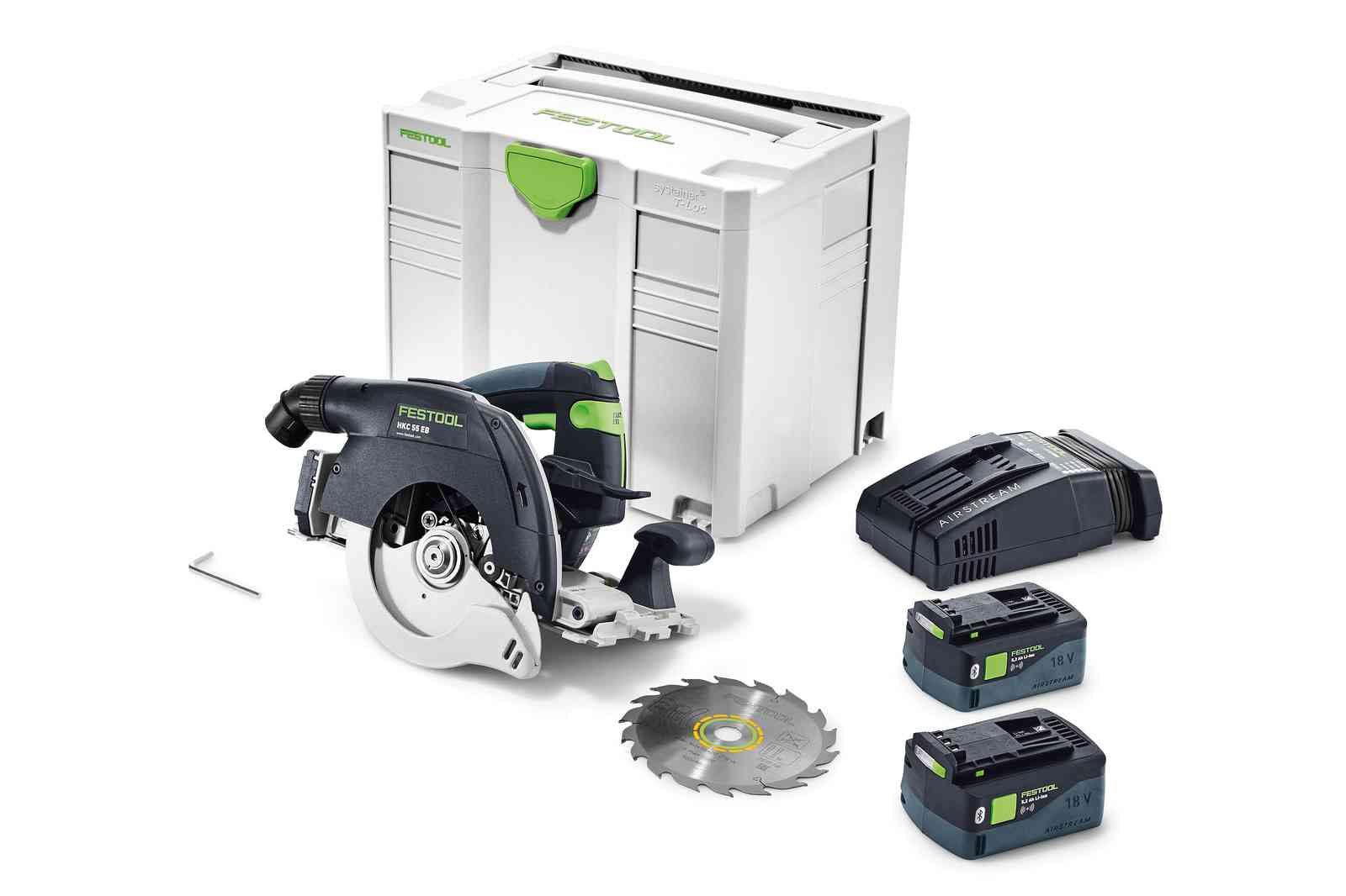 Festool Cordless circular saw HKC 55 Li EBI-Plus-SCA Festool