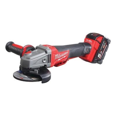 Milwuakee M18CAG115XPDB-502X Braking Grinder - 2 Batteries Monaghan Hire