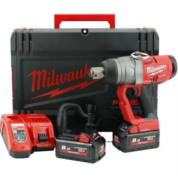 M18ONEFHIWF1-802X M18 High-Torque 1" Impact Wrench (2x8Ah) Monaghan Hire