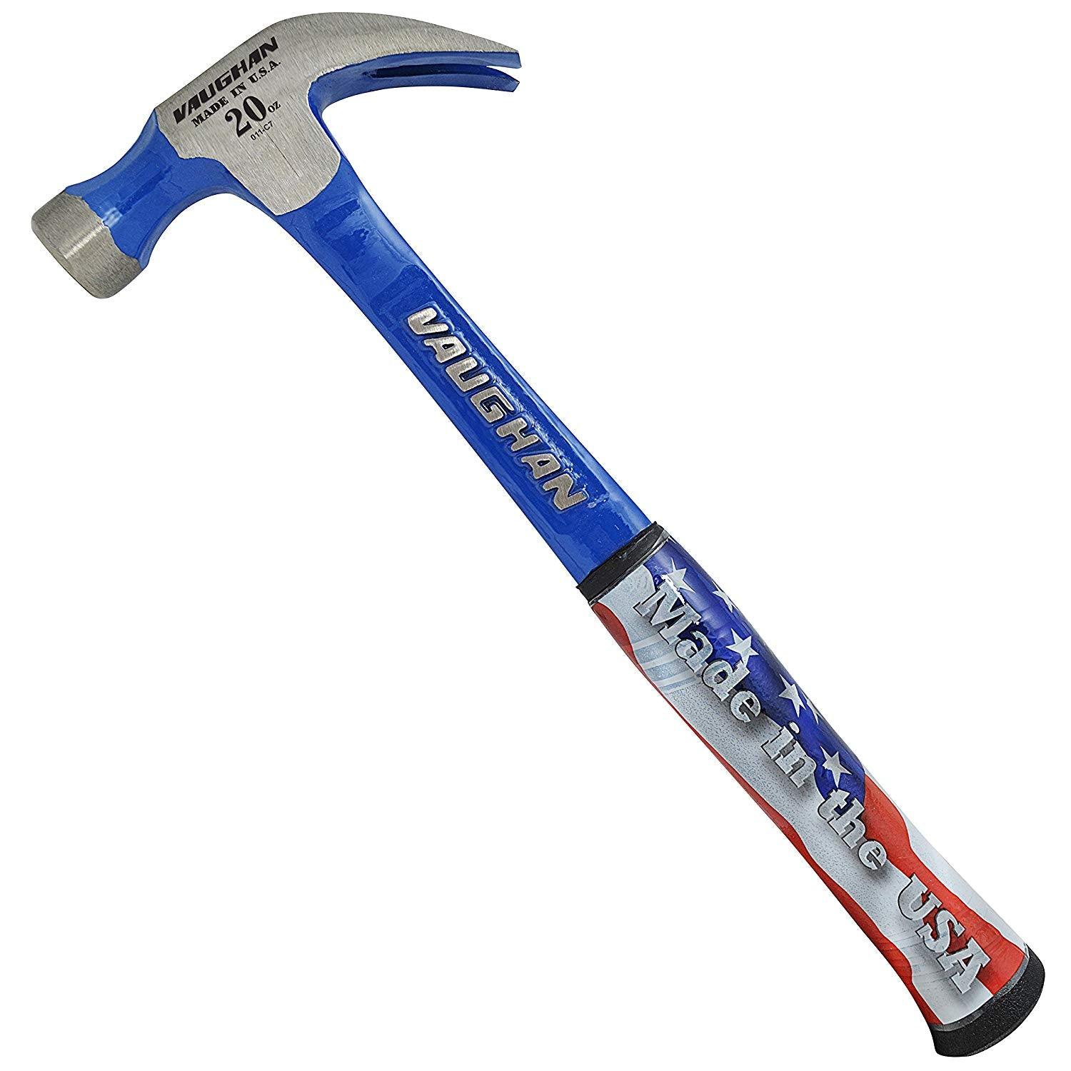 Vaughan R20 Curved Claw Smooth Face Nail Hammer Monaghan Hire