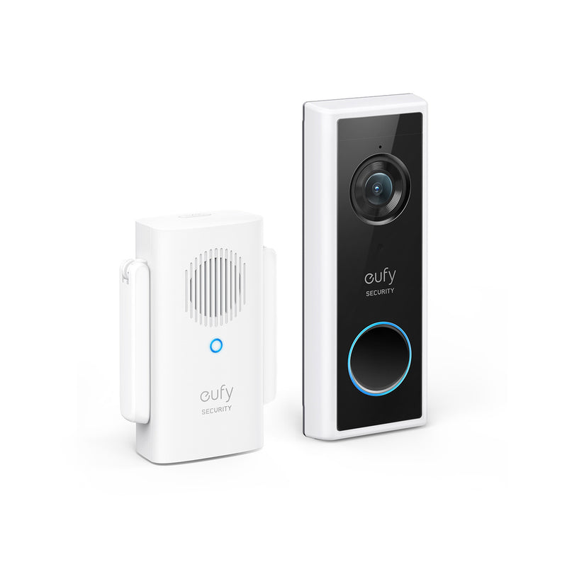 eufy 1080P Battery Video Doorbell Slim with Chime Eufy