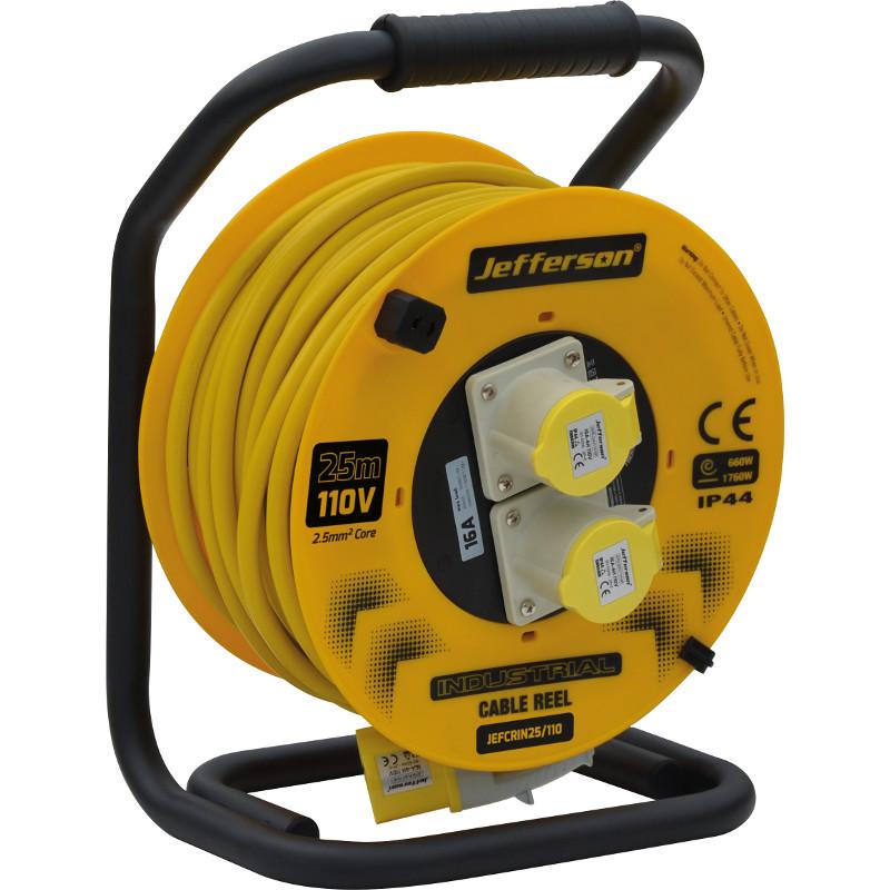 Jefferson 25m 110V Industrial Cable Lead Monaghan Hire