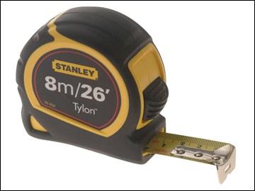 STANLEY POCKET TAPE 8M/26' 25MM Monaghan Hire
