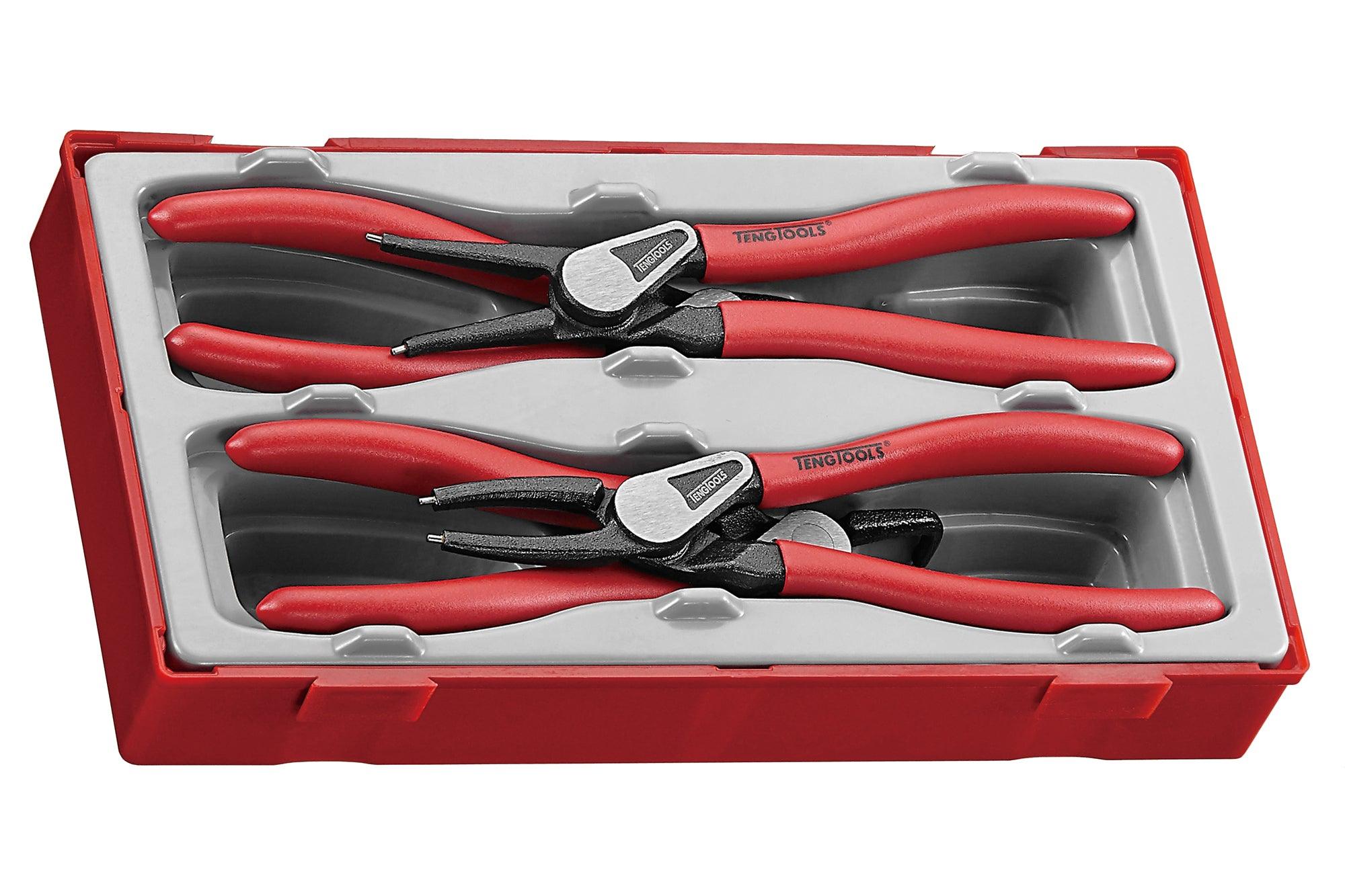 Teng TT474-7E 4PC 7" CIRCLIP PLIERS SET TengTools