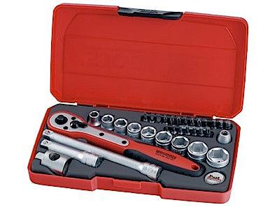 TengTools T3834 34 Piece 3/8" Socket Set Monaghan Hire