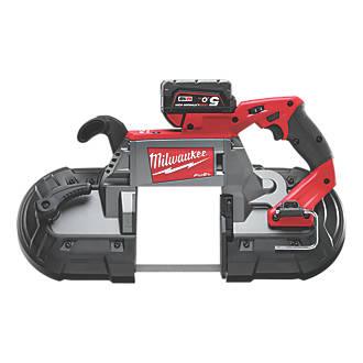 Milwaukee M18 CBS125-502C Band saw+ Batteries Monaghan Hire