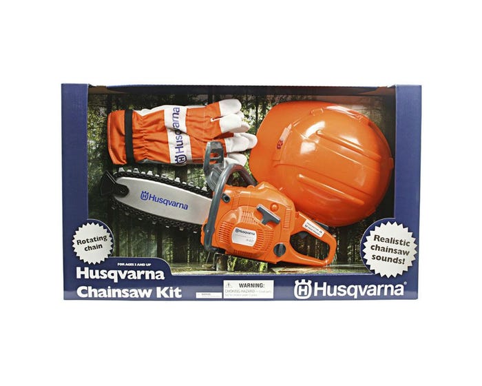 Husqvarna Toy Chainsaw kit Monaghan Hire