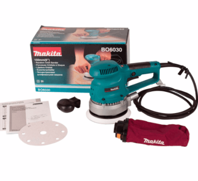 Makita BO6030 110v 310w 6'' 150mm Random Orbital Sander Makita