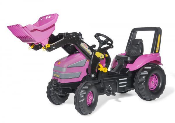 Rolly X-Trac Tractor w/Loader- Pink Monaghan Hire