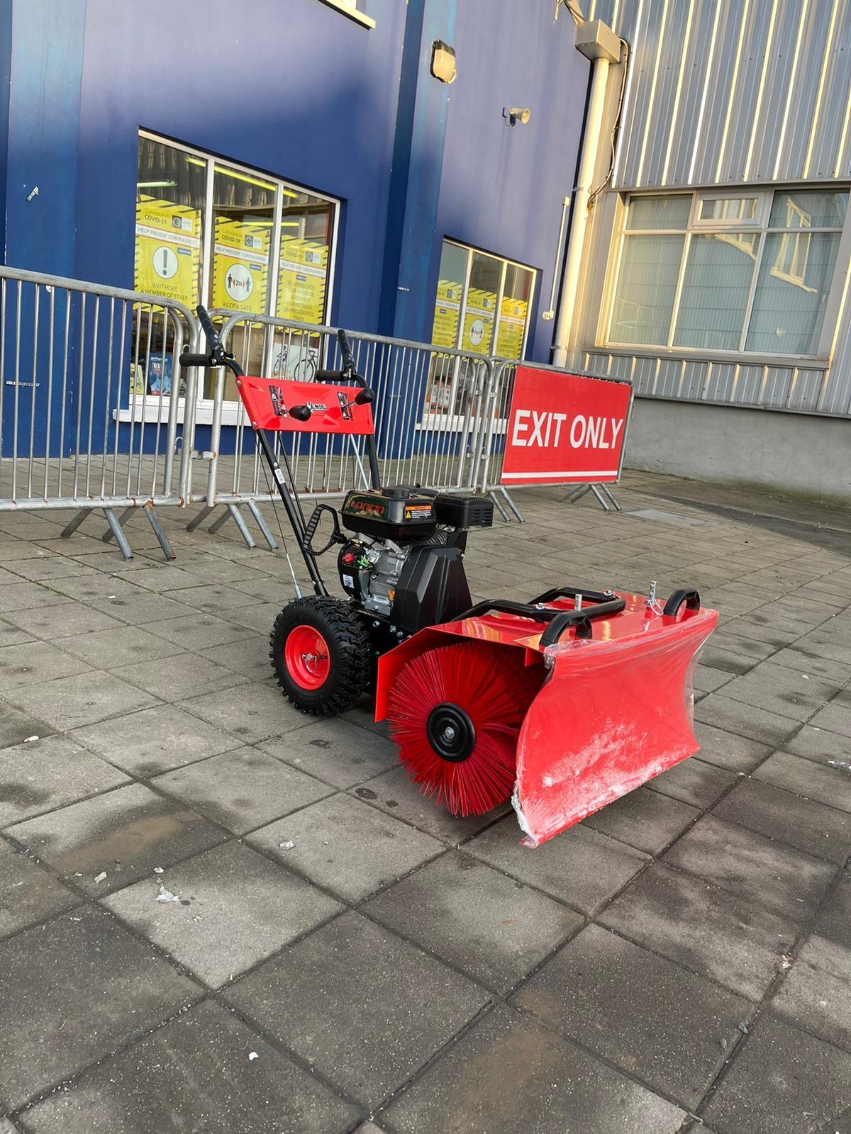 VICTOR VSW800 SWEEPER 80CM PETROL 196cc ENGINE Monaghan Hire