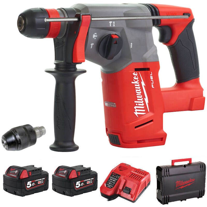 MILWAUKEE M18CHX-502X M18 FUEL SDS+ HAMMER ( Body Only) Monaghan Hire