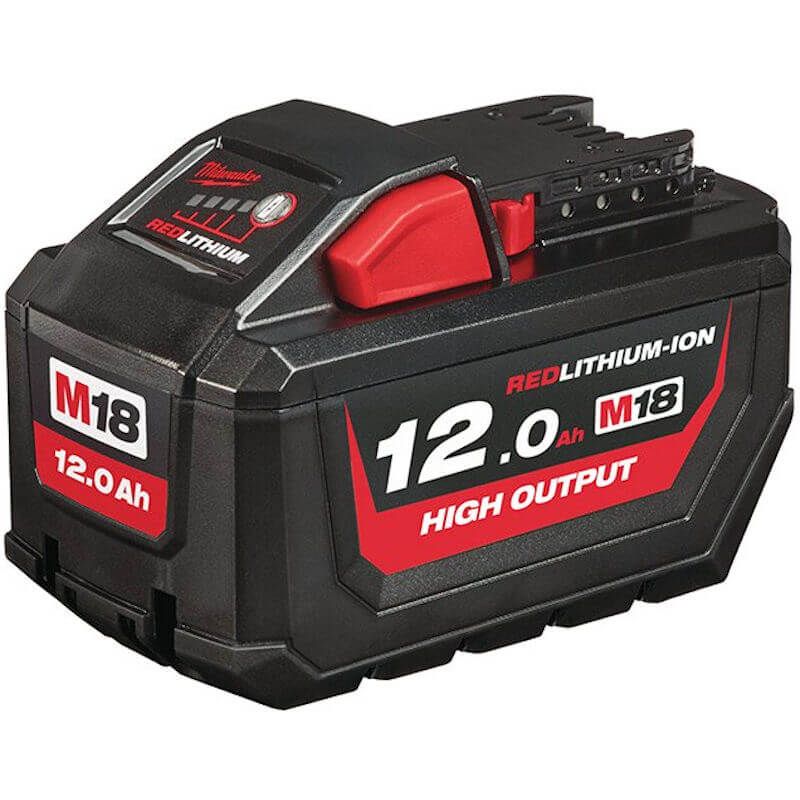 MILWAUKEE M18HNRG-122 M18 12.0AH HIGH OUTPUT BATTERY & FAST CHARGER PACK Monaghan Hire