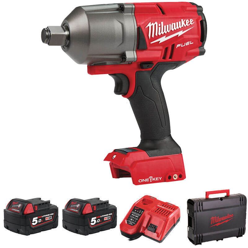 MILWAUKEE M18ONEFHIWF34-502X M18 FUEL HIGH-TORQUE 3/4" IMPACT WRENCH Monaghan Hire