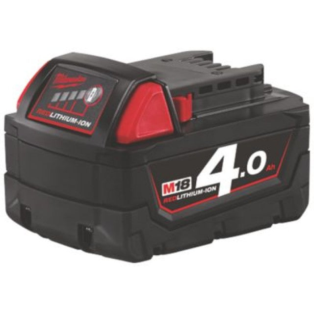 Milwuakee M18 Red Lithium Ion Battery 4.0AH 18V Monaghan Hire