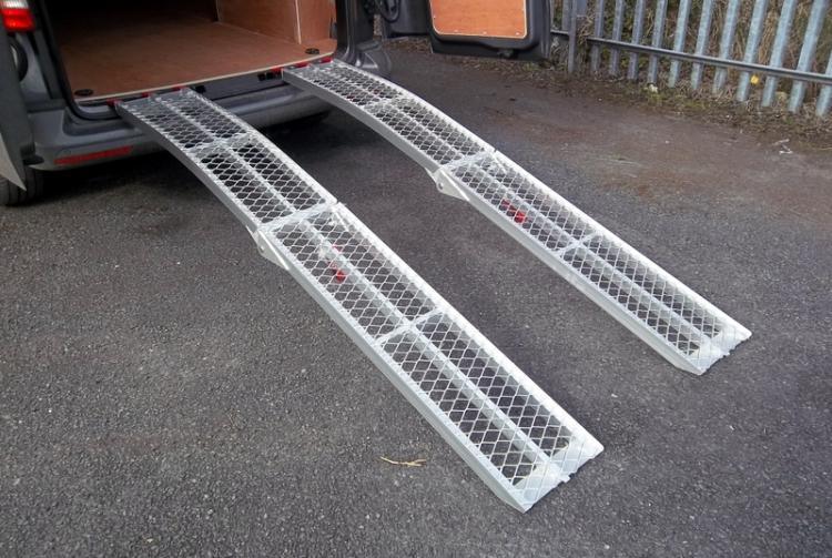 Aluminium Folding Ramps- 2.2m Monaghan Hire
