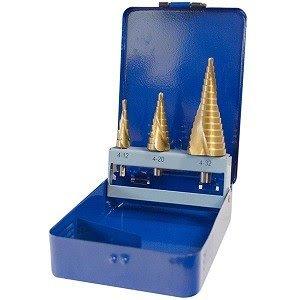 Jefferson HSS 3 Piece Step Drill Set Monaghan Hire