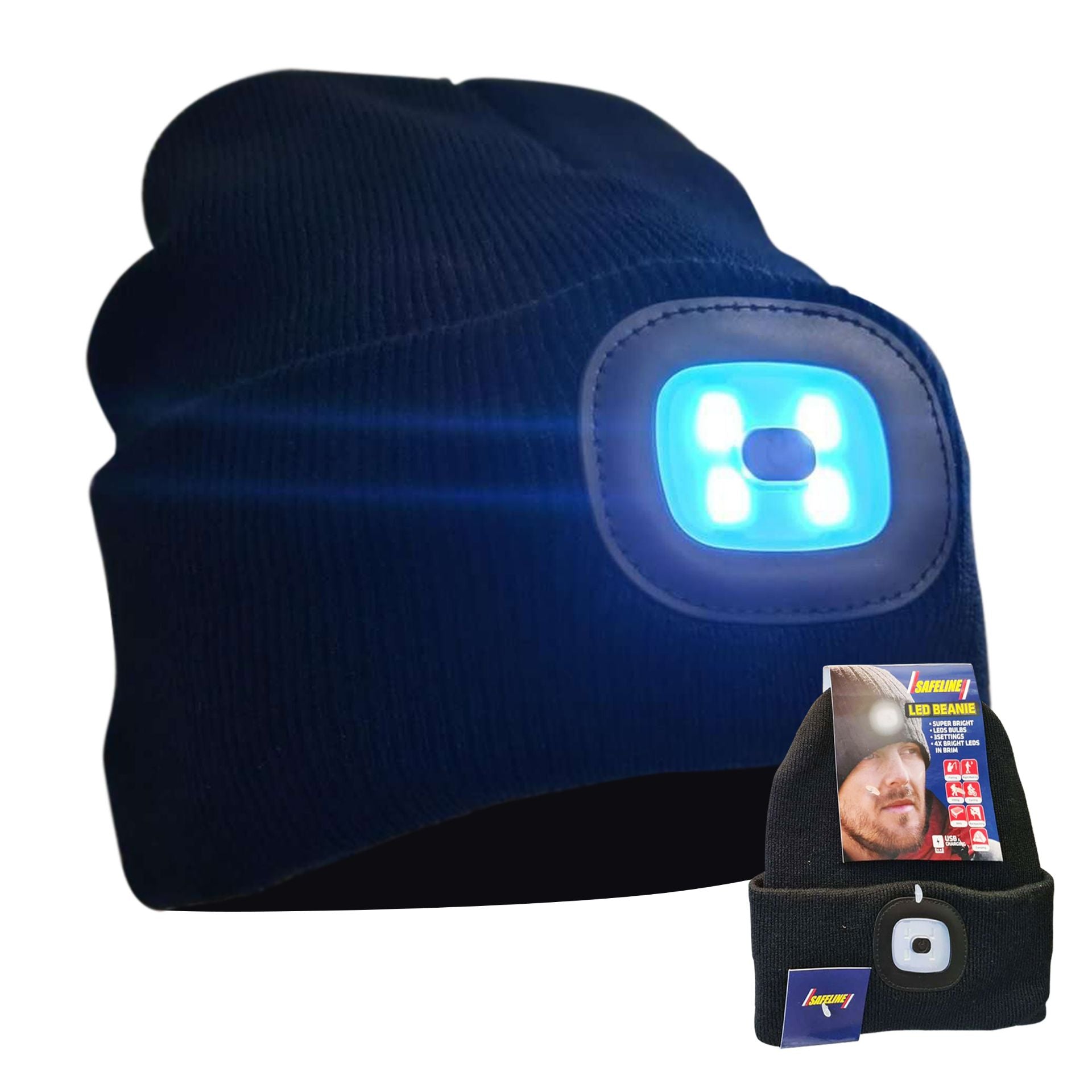 SAFELINE LED HAT BEANIE