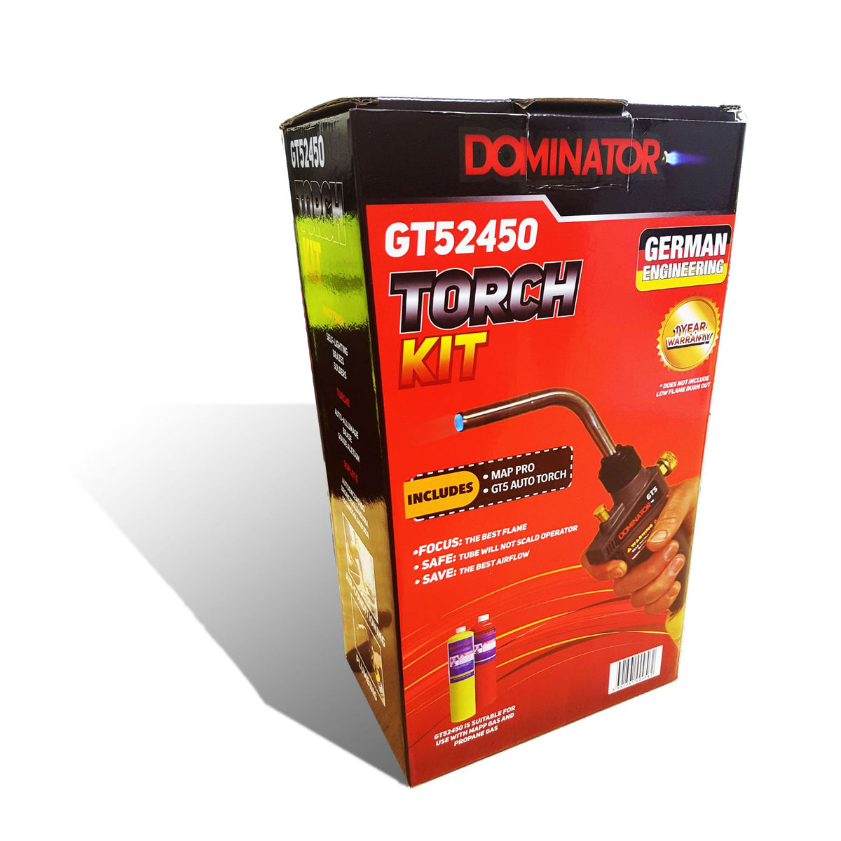 DOMINATOR AUTO TORCH PLUS MAPP GAS