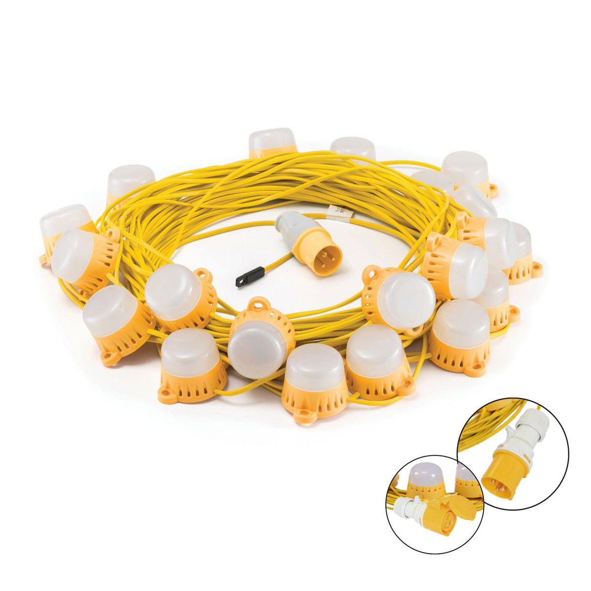 Safeline 110V 100M Festoon Light 2.5M Spacing (Linkable)