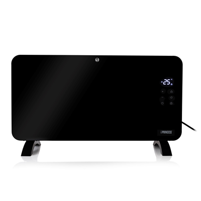 Princess Smart Infra-Red Glass Panel - 480W - Black