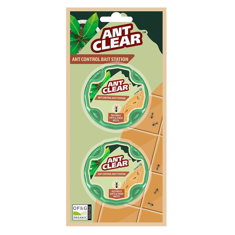 Antstop Ant Clear Organic Bait Station 2 Pack Ant Killers