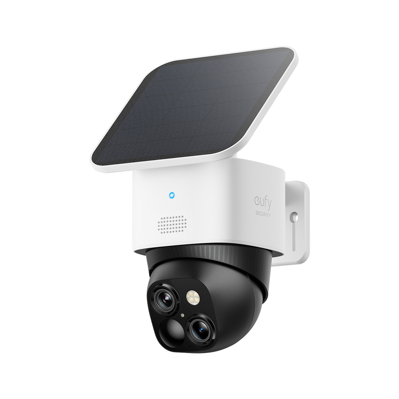 Eufy SoloCam S340 Wireless Outdoor Security Camera with Dual Lens and Solar Panel T81703W1