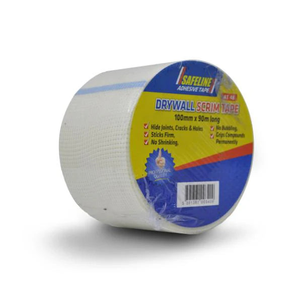 Safeline Self Adhesive Fibre Scrim Tape 100mm X 90M