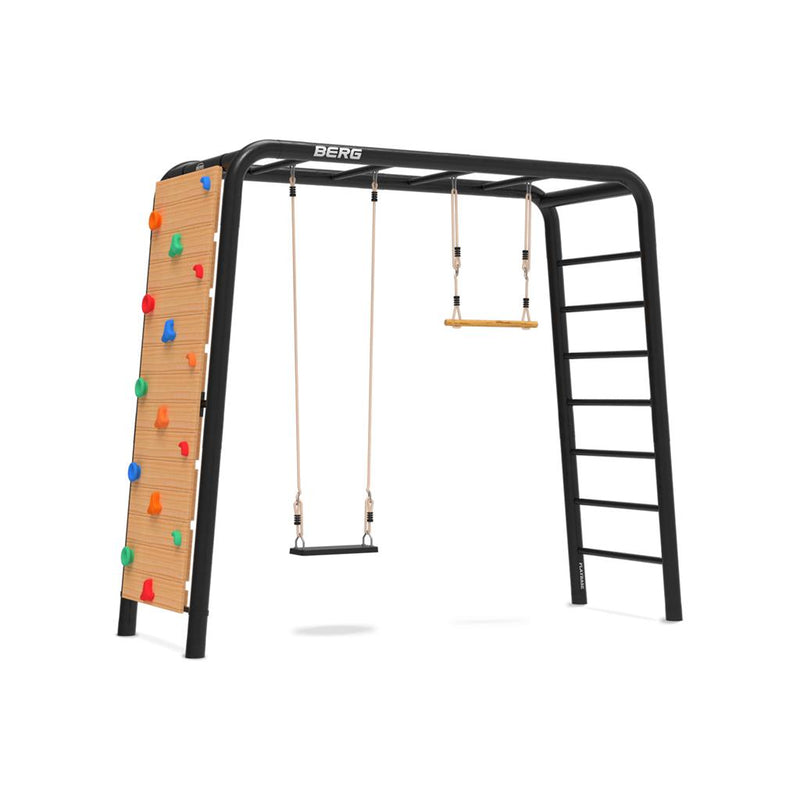 BERG Playbase Medium TL (Rubber seat+Trapeze+Climbing wall)