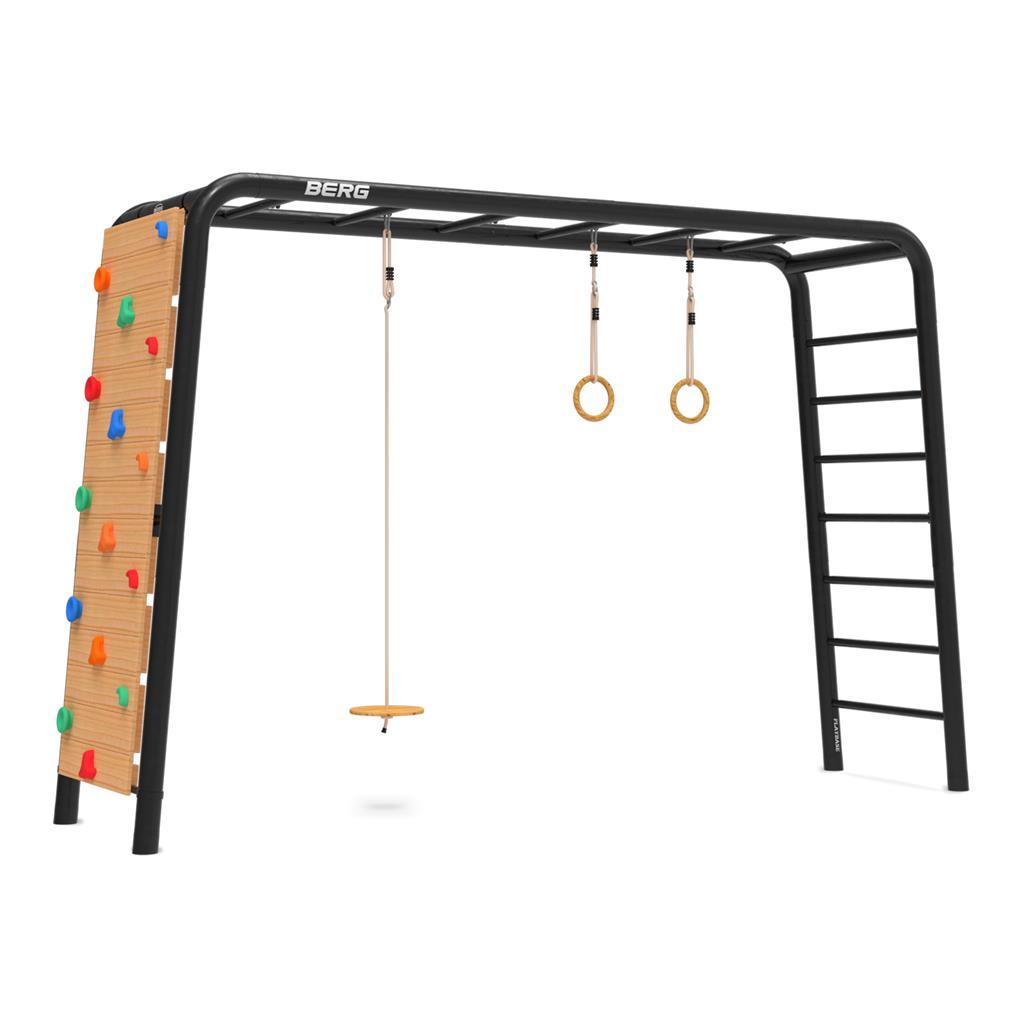 BERG Playbase Large TL (Disc swing+Rings+Climbing wall) Berg