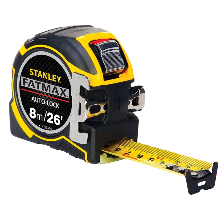 Stanley FatMax Autolock Pocket Tape 8 Metre / 26ft (Width 32mm)