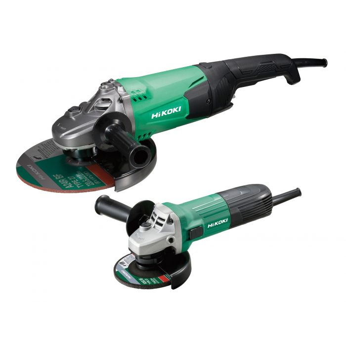 Hikoki Twin Grinder Kit 240v 9" & 4.5"  Item Code: 64209
