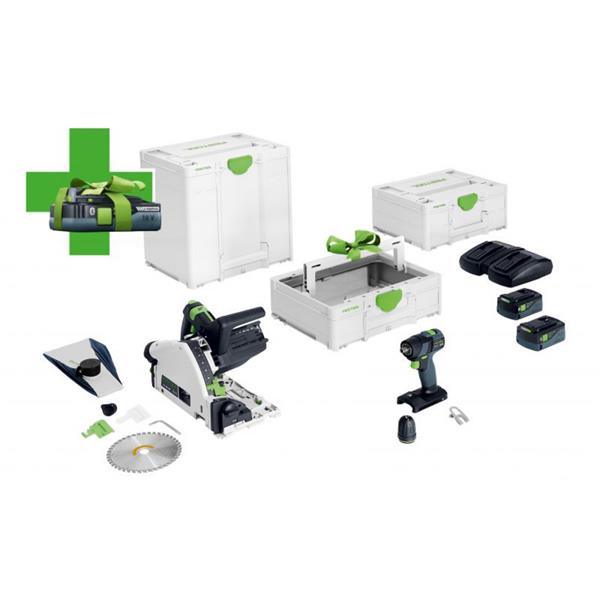 Festool 578028 18V TSC 55 K/TXS 18/TB M 137 Universal Combo Set Monaghan Hire