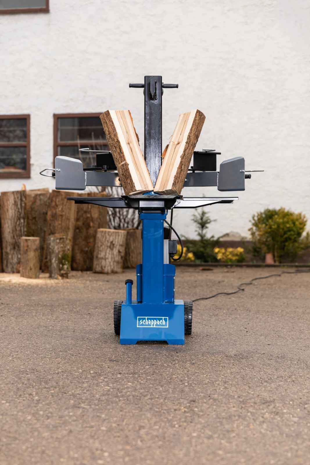 Scheppach VL810 8 Ton Log Splitter - Vertical - 230V