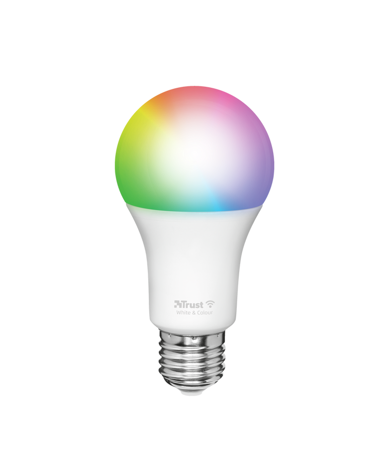 Smart WiFi LED Bulb E27 White & Colour