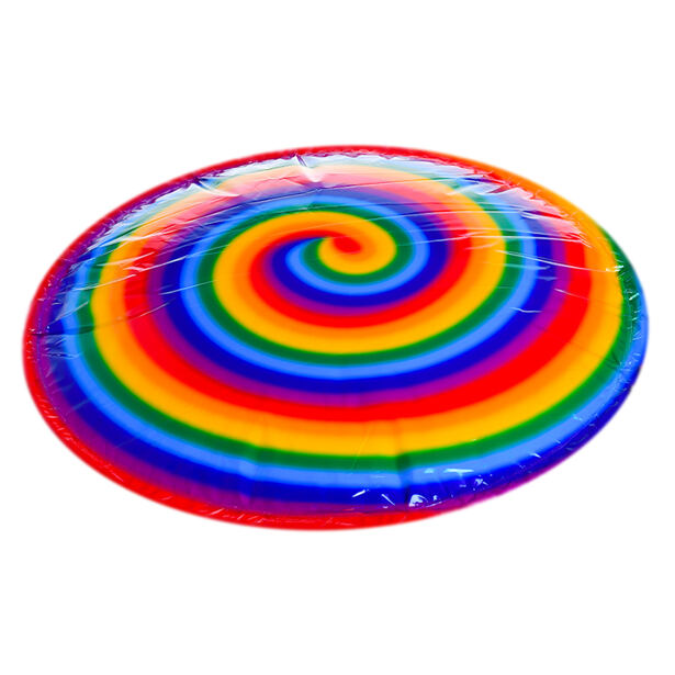 Sun Fun inflatable frisbee 60cm rainbow