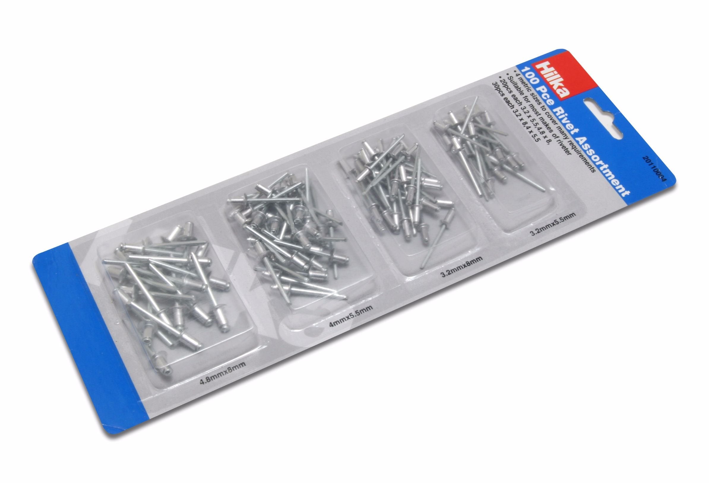 Hilka 140 Pce Rivet Assortment